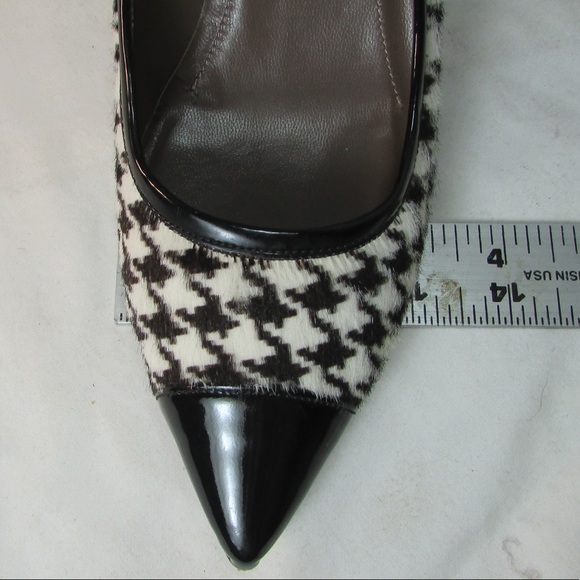 Luca Luca Heels- Houndstooth and Leather - Picture 9 of 11
